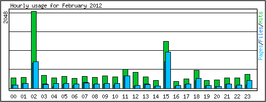 Hourly usage