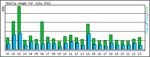 Hourly usage
