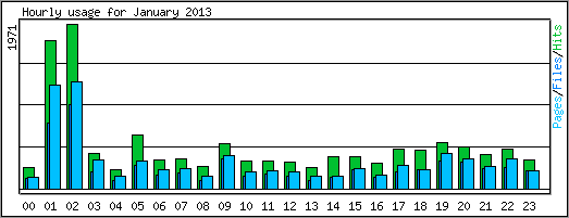Hourly usage