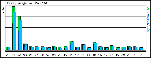 Hourly usage