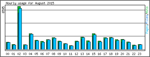 Hourly usage