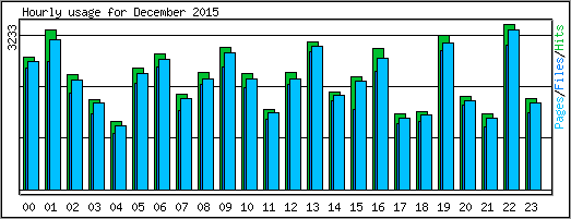 Hourly usage