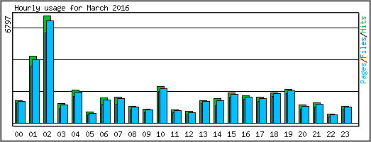 Hourly usage