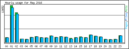 Hourly usage